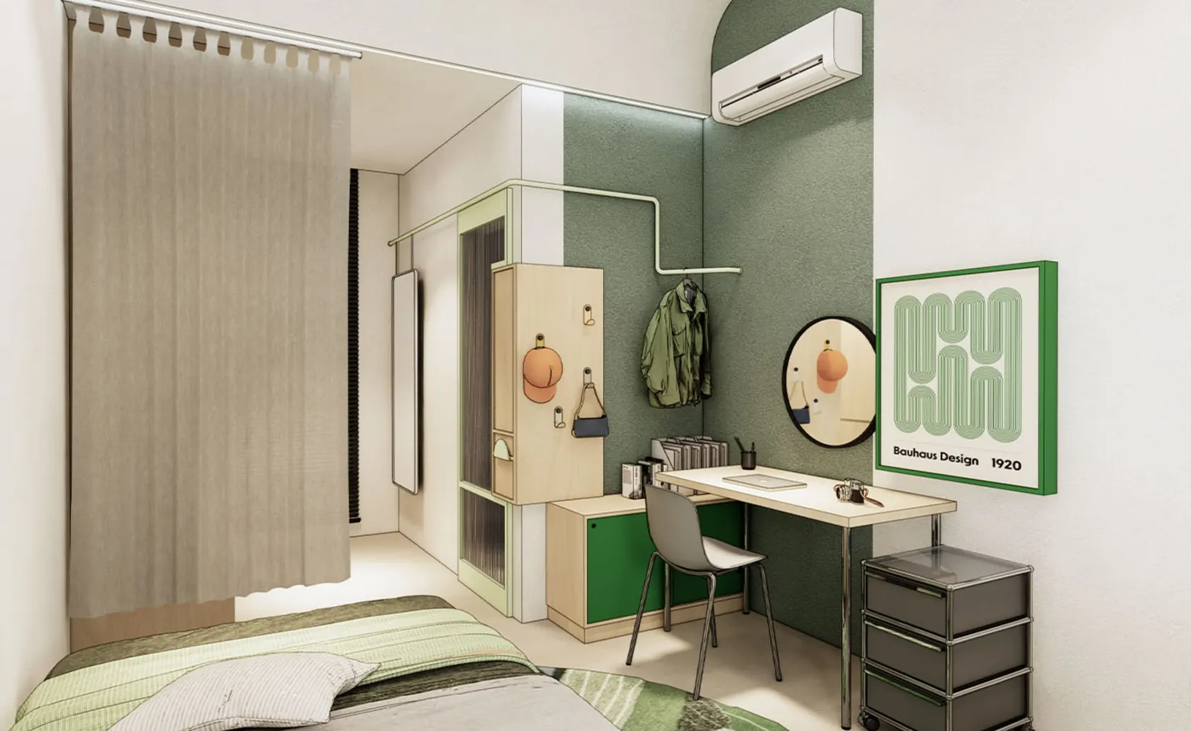 Inter Terrace guest room one